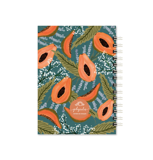 Caderno A4 | Sombra e Papaia