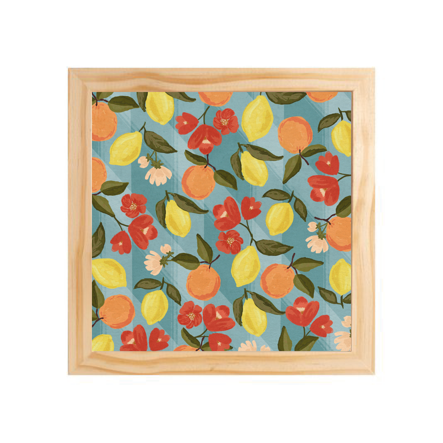 Quadro com moldura Pinus | Laranja Lima Itália