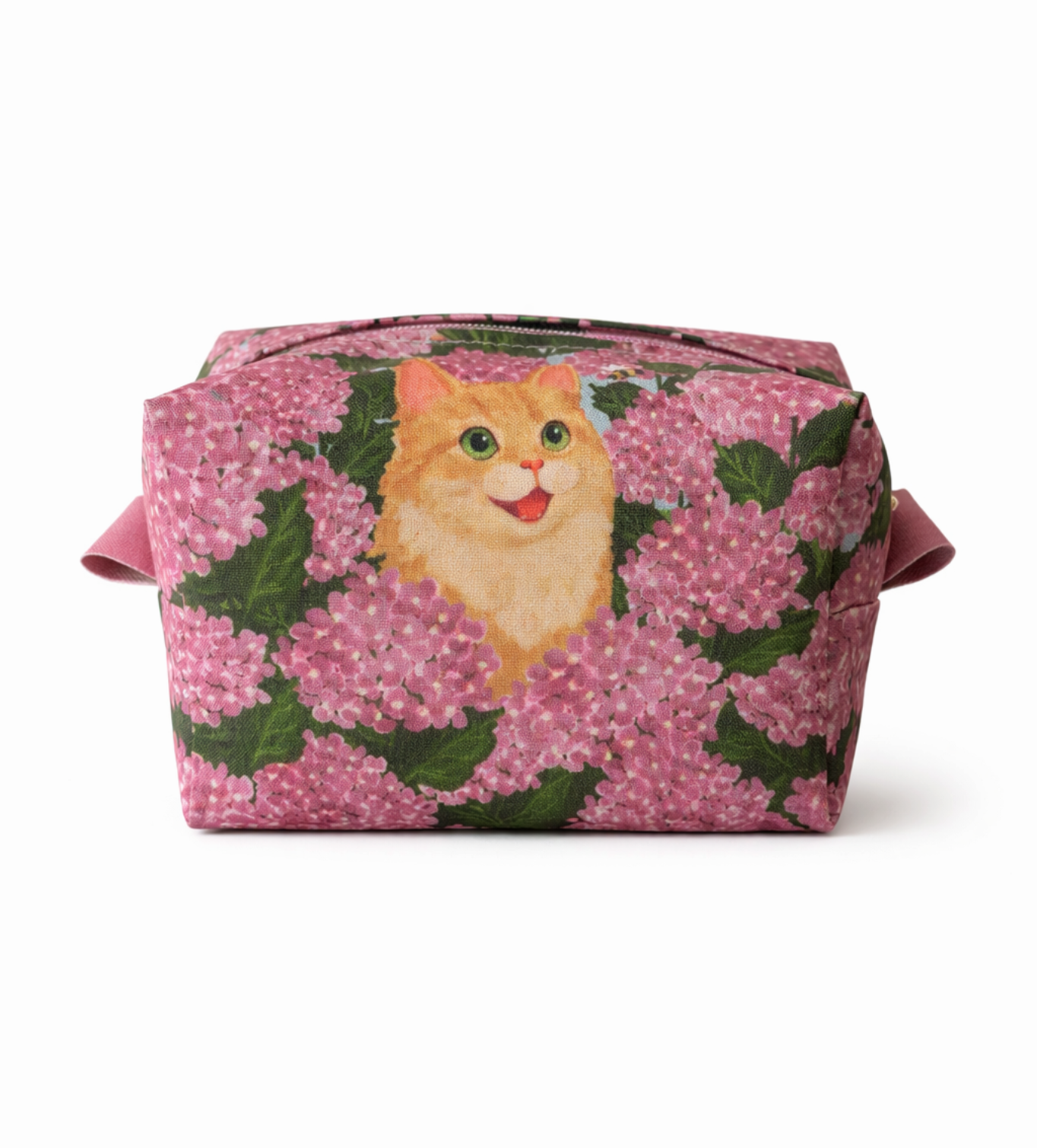 Estojo/Nécessaire | Hortênsias e Ronron