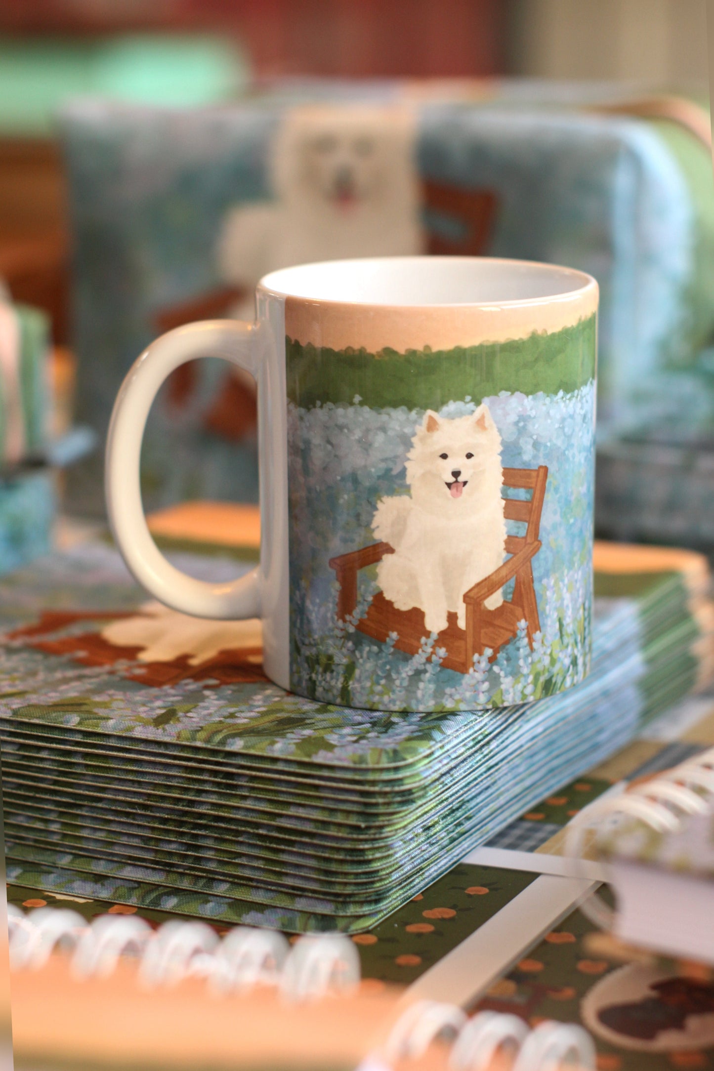 Caneca de Porcelana | Jardim da cAUmaria