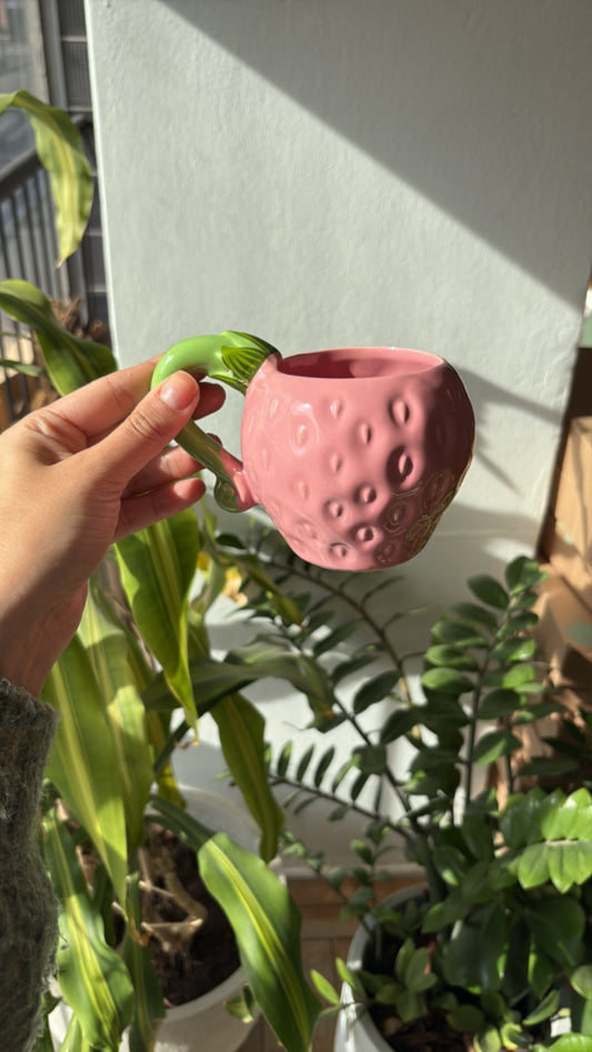 Caneca Morango | Rosa