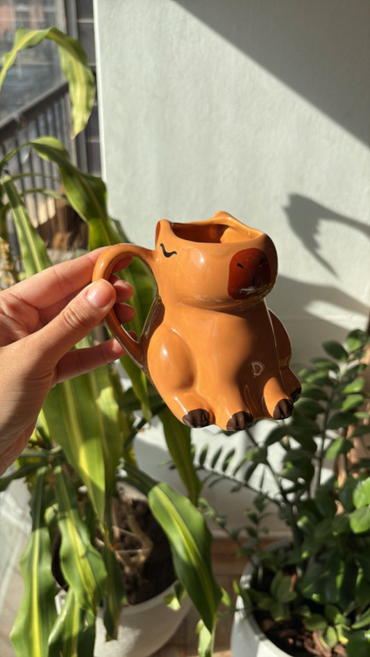 Caneca de Porcelana Capivara