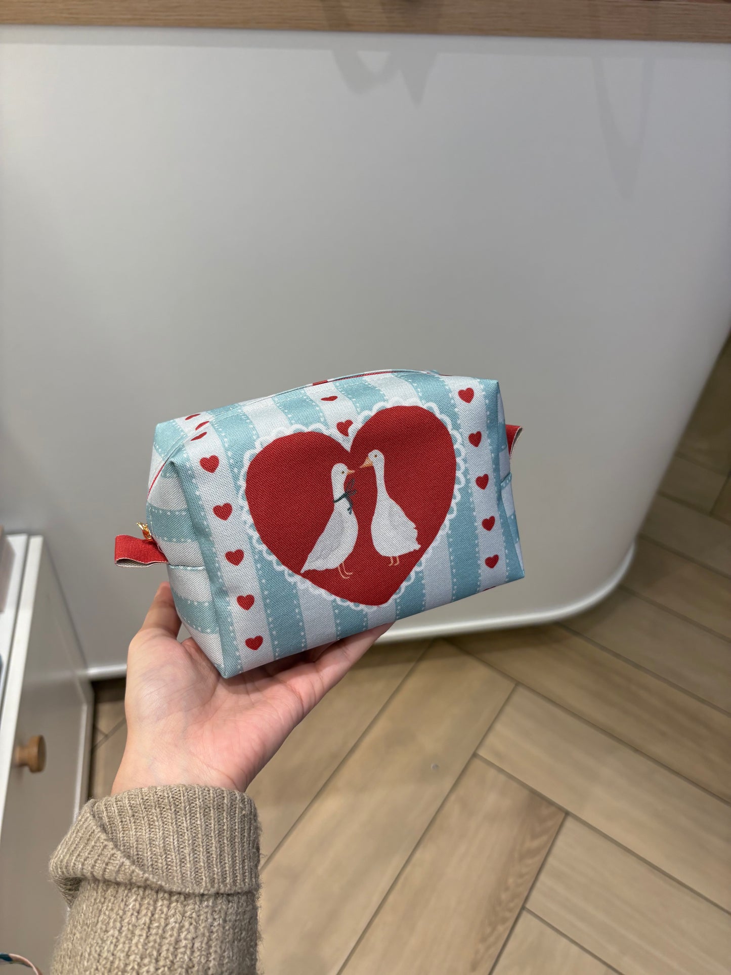 Estojo/Nécessaire Vintage LoveBirds | COLEÇÃO DIA DOS NAMORADOS