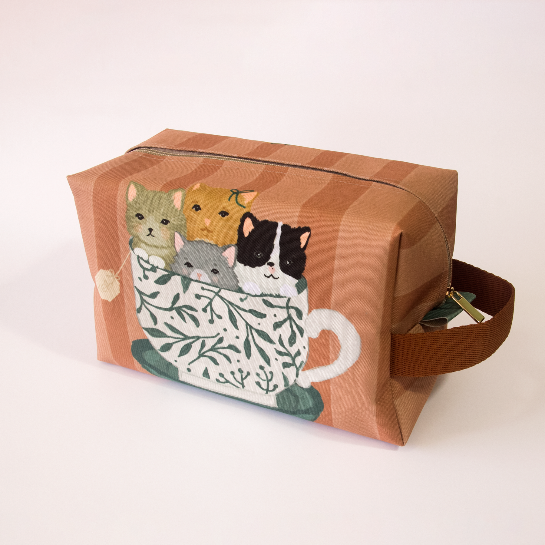 MAXI Nécessaire | Chá com Gatinhos