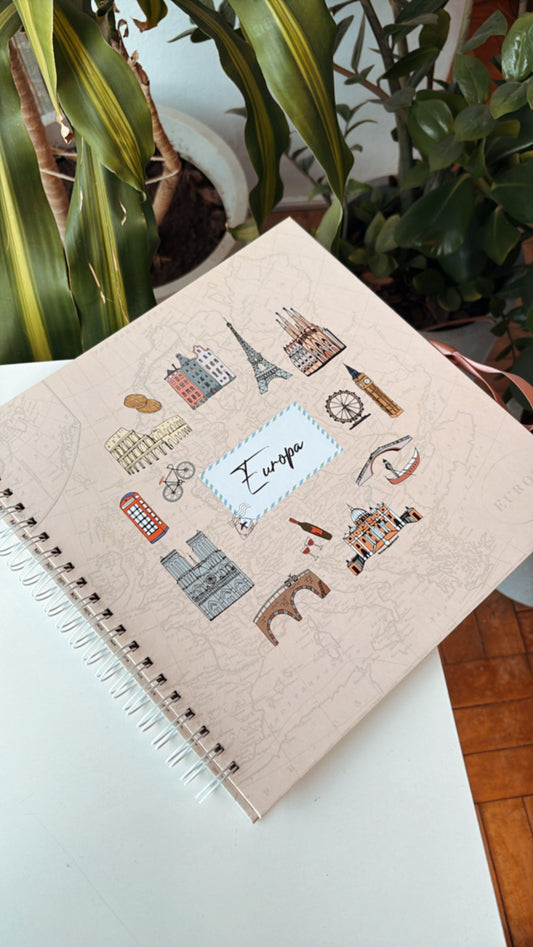 Scrapbook - Álbum de Fotos Europa