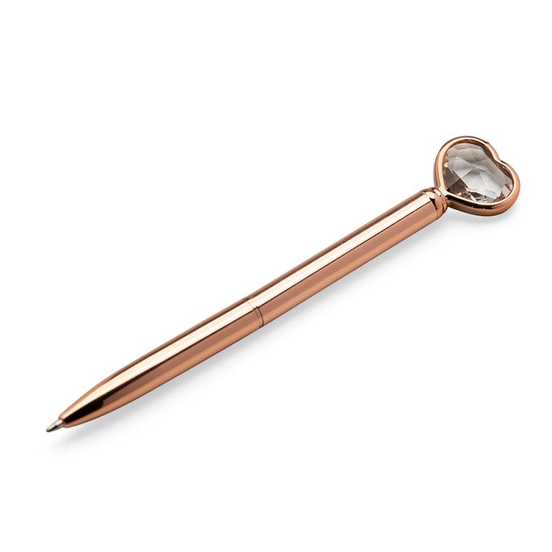 Caneta Rosé Coração