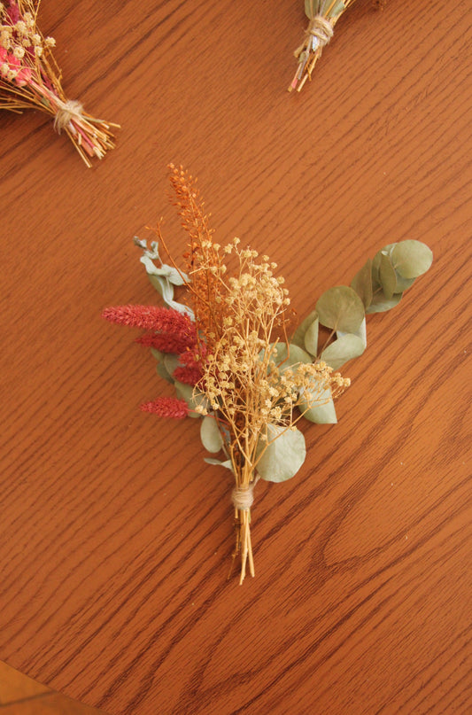 Mini Buquê de Flores Desidratadas