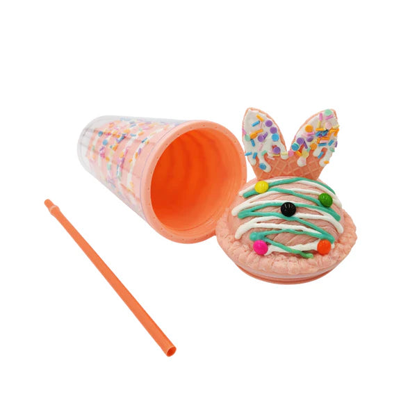 Copo Milkshake Bunny | Pêssego