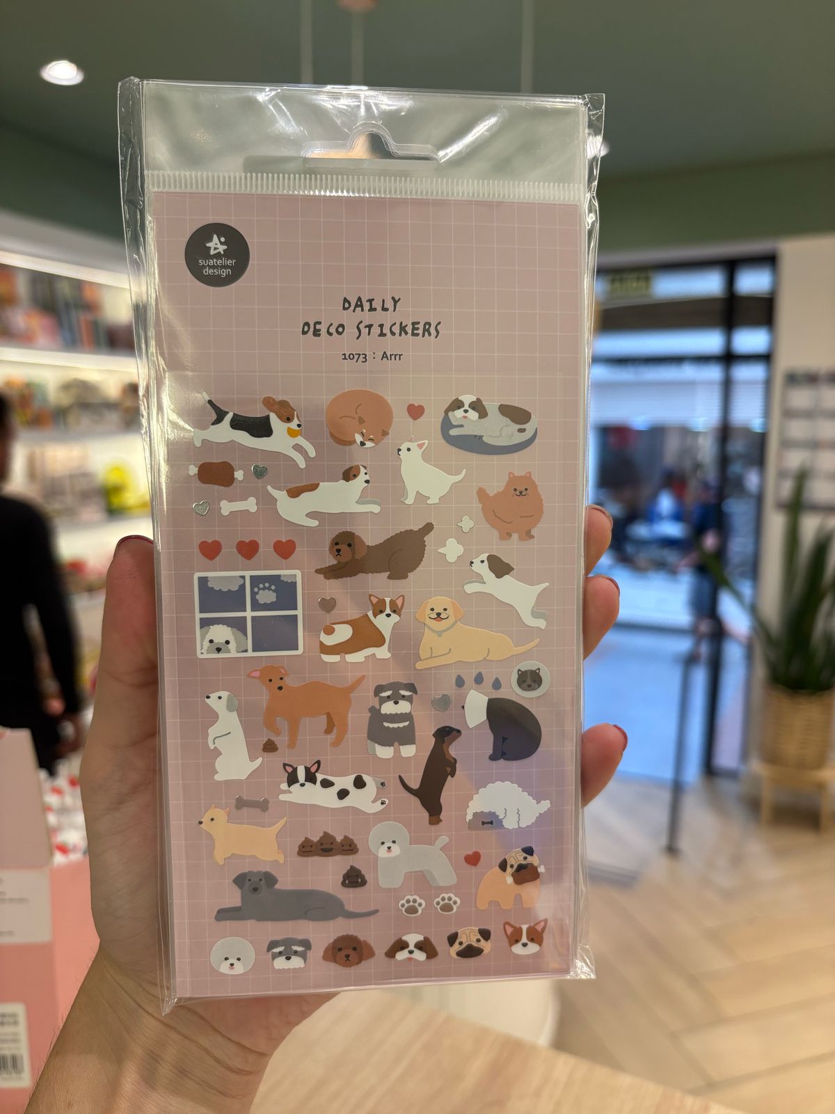 Cartela de Adesivos Suatelier | Dogs