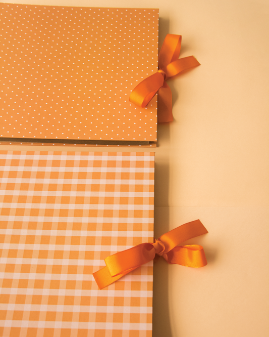 Scrapbook - Álbum de Fotos Bergamota Poá