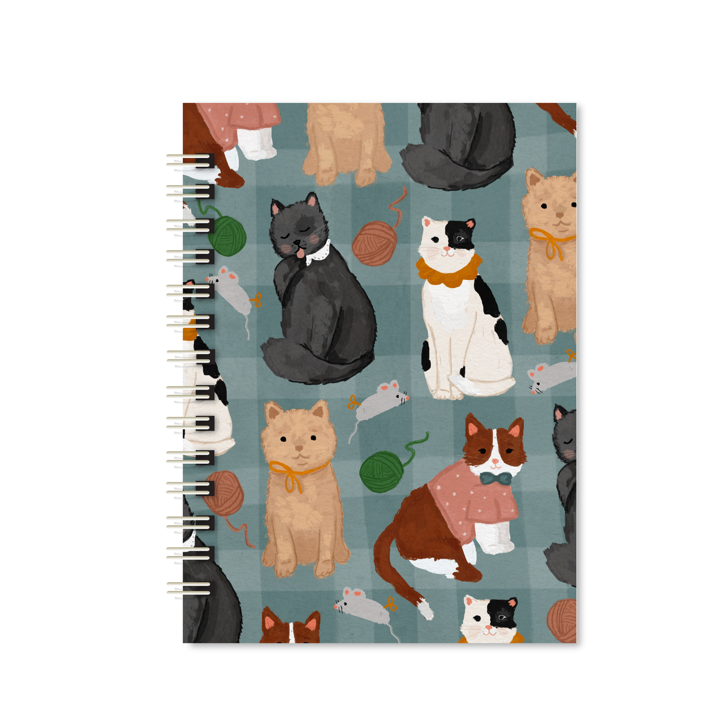 Caderno A5 Gatos Fofos