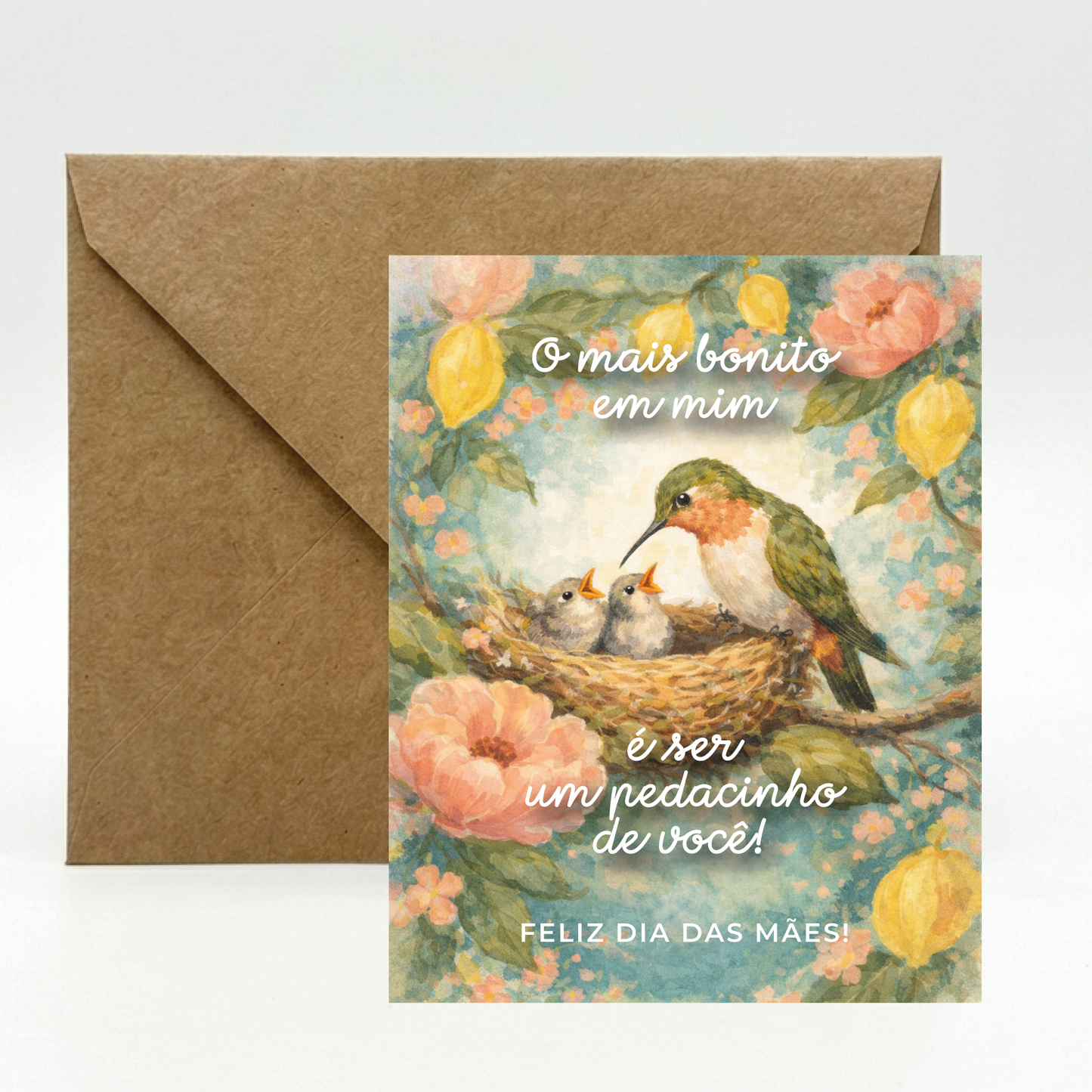 Cartão Dia das Mães | Pedacinho de você!