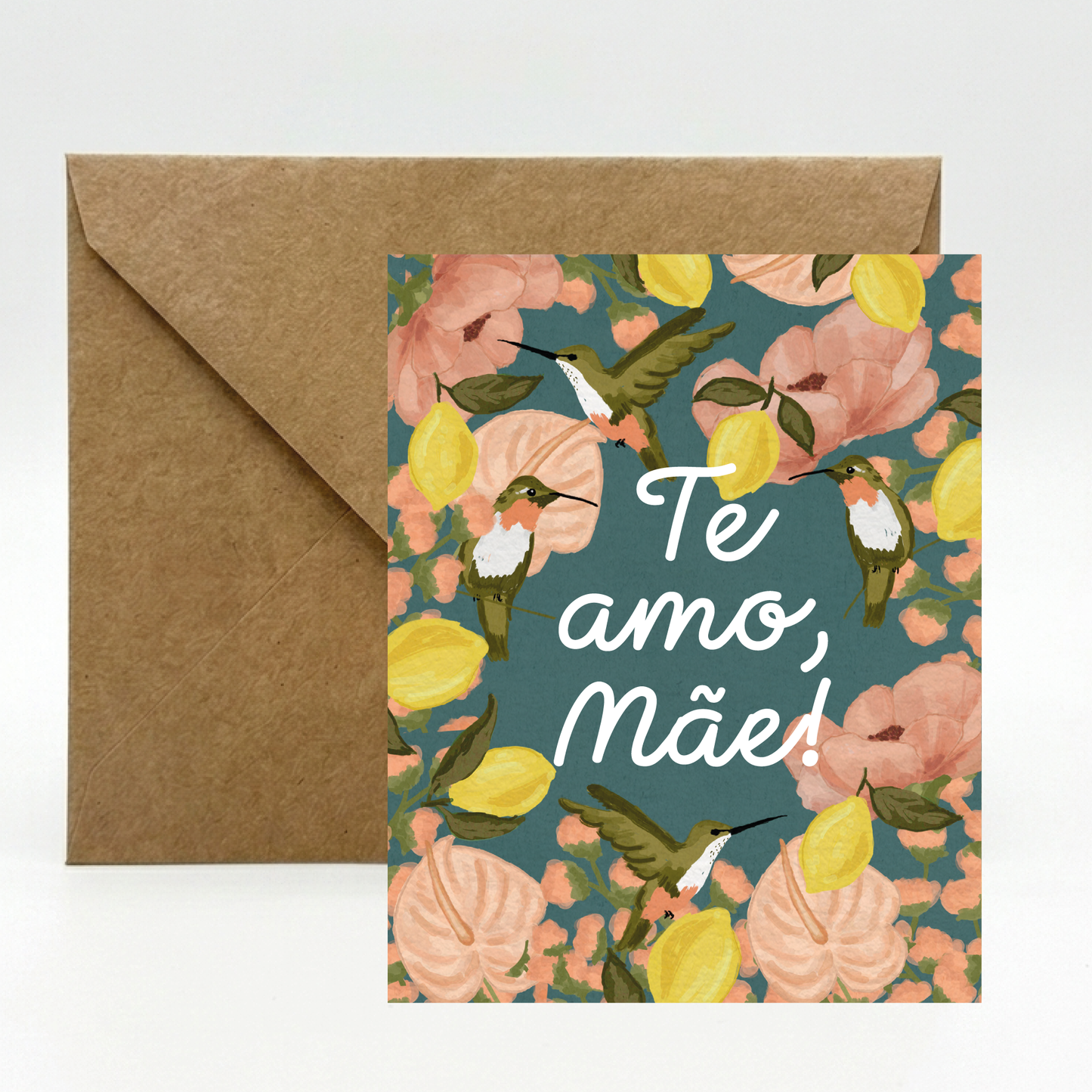 Cartão Dia das Mães | Te amo, Mãe!