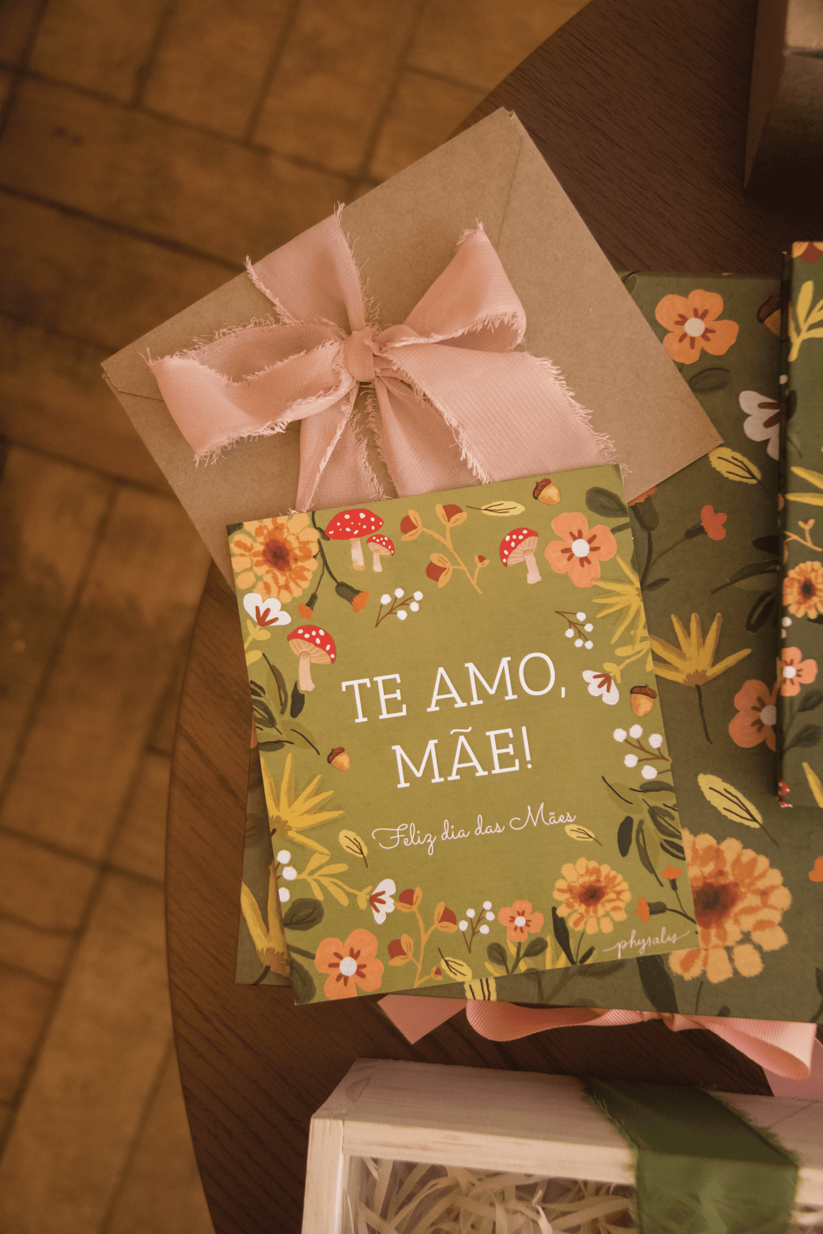 Cartão Dia das Mães | Flores do Bosque
