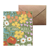 Cartão Dia das Mães | Floral Verde 2