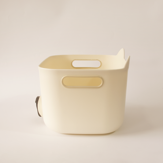 Cesto Organizador Teddy Vanilla | Grande