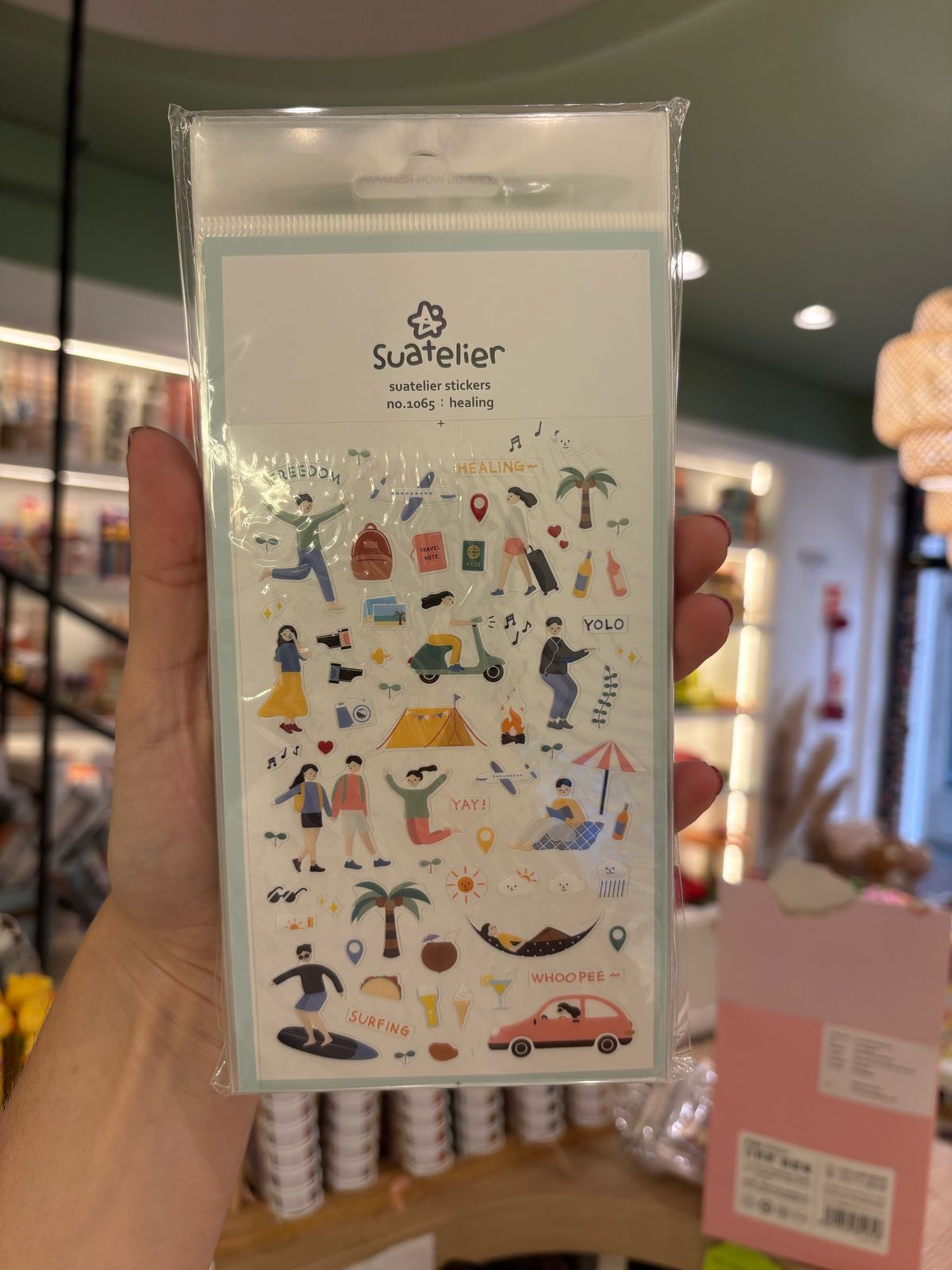 Cartela de Adesivos Suatelier | Healing