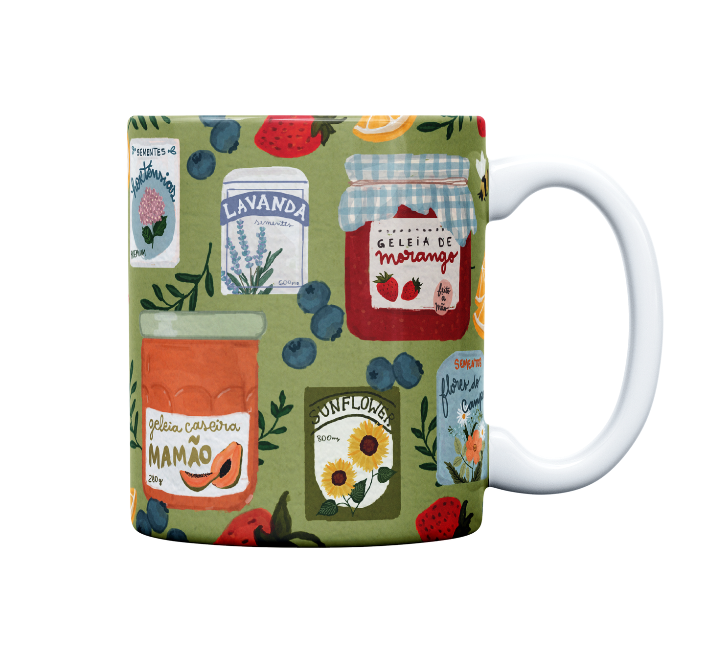 Caneca de Porcelana | Feito em Casa