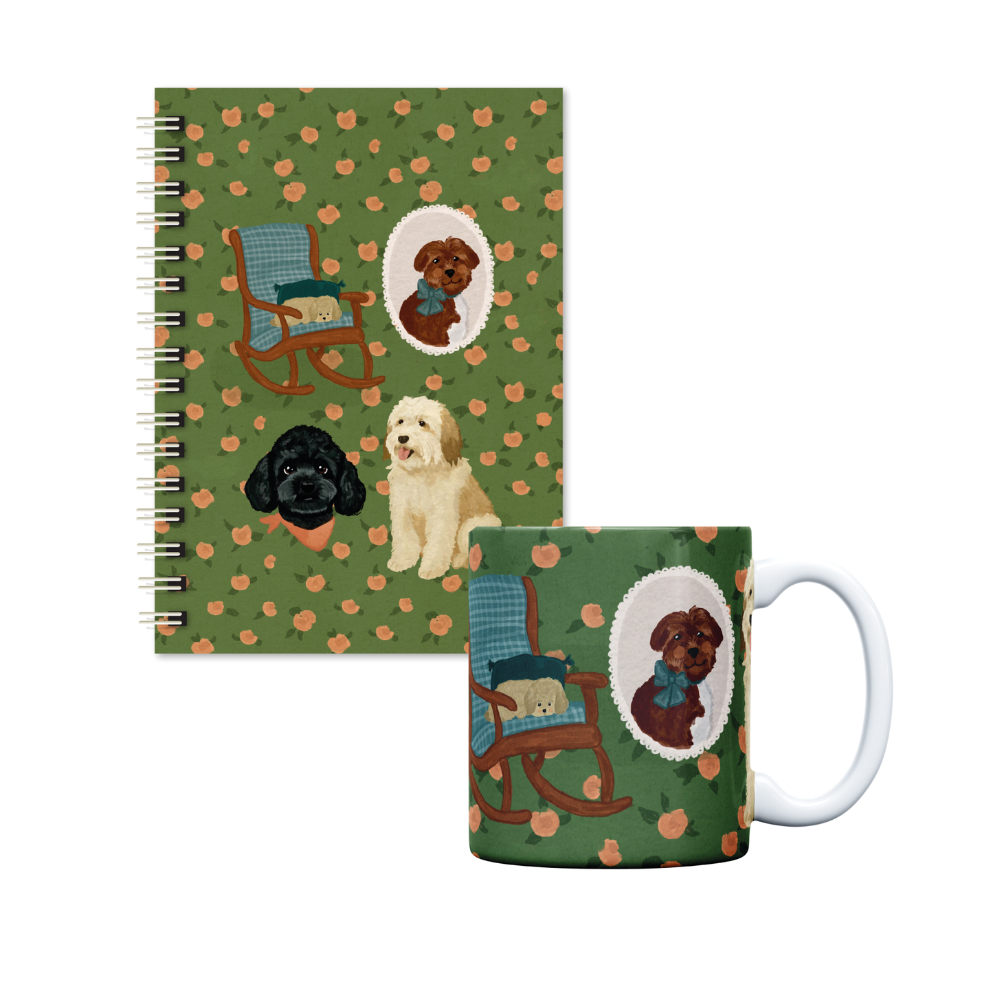 KIT Caderno A5 e caneca | Lar dos Doguinhos