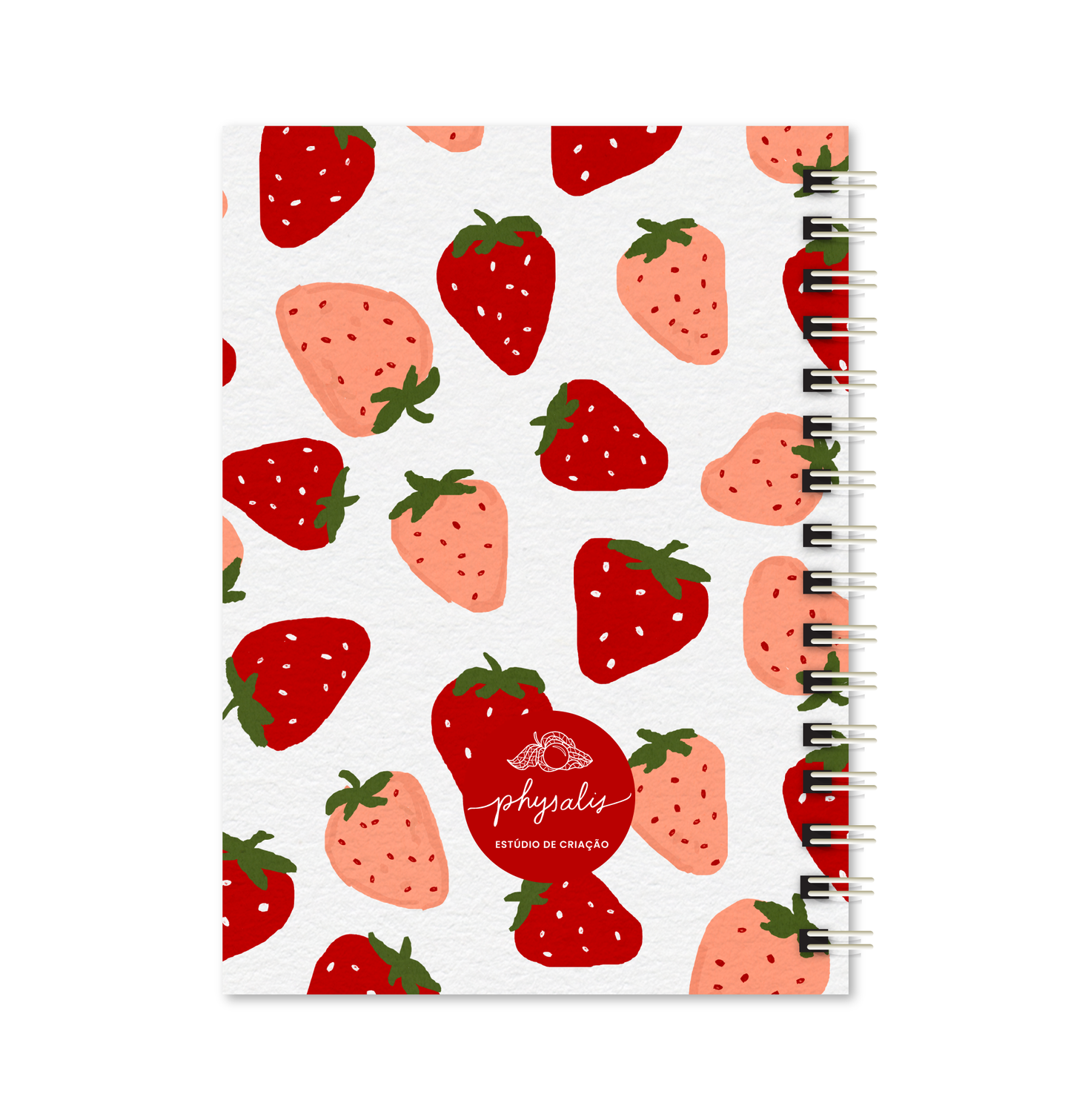 Caderno A4 | Strawberry SweetHeart DIA DOS NAMORADOS
