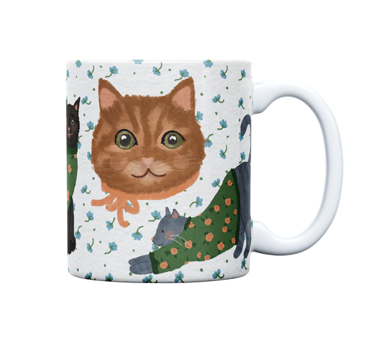 Caneca de Porcelana | Lar dos Gatinhos
