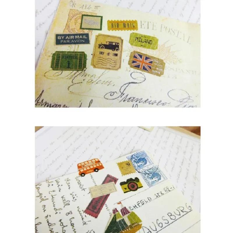 Cartela de Adesivos SONIA stickers | Travel Story