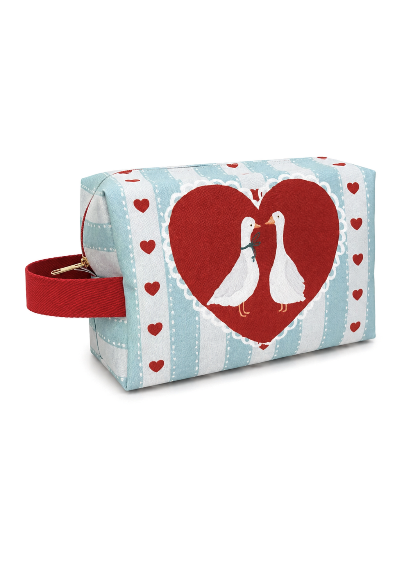 MAXI Nécessaire Vintage LoveBirds | COLEÇÃO DIA DOS NAMORADOS