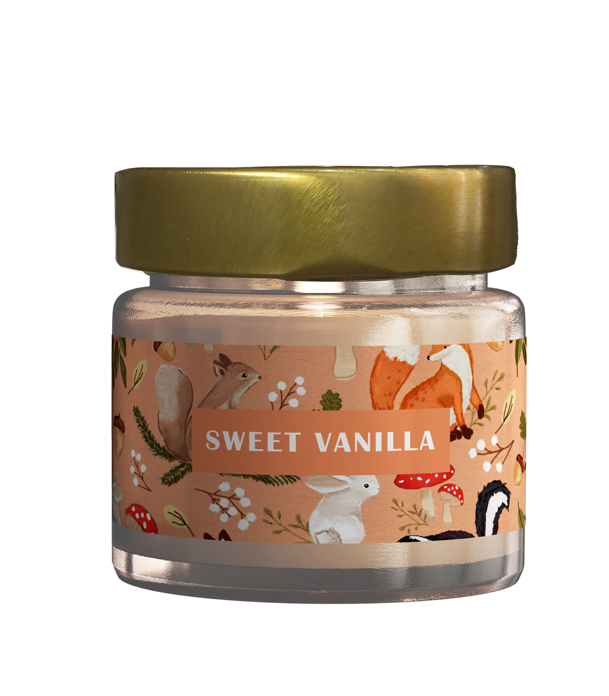 Vela Aromática Sweet Vanilla - Bosque Rosa