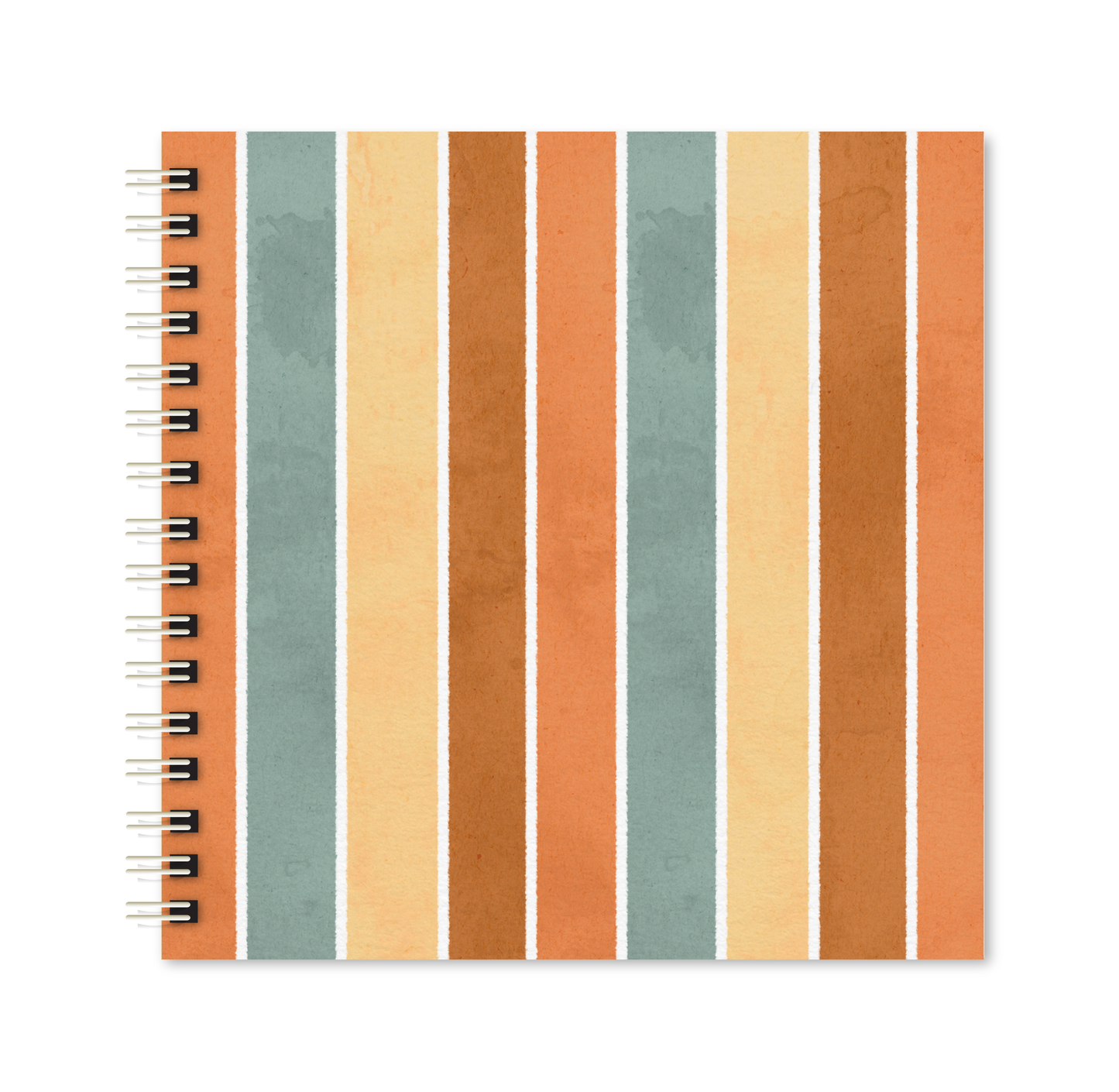 Scrapbook - Álbum de Fotos Listrado Terroso