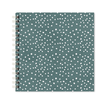 Scrapbook - Álbum de Fotos Poá azul pets