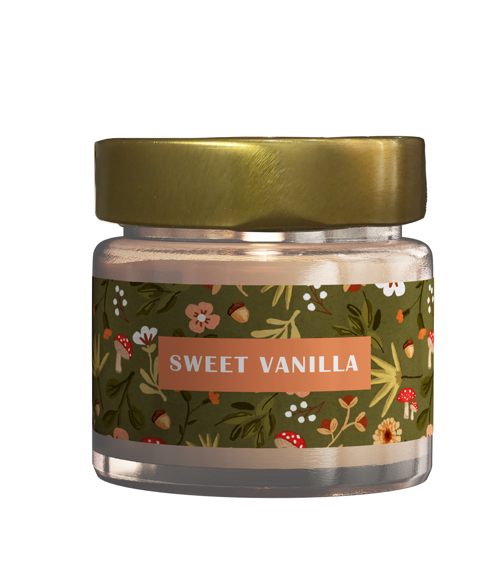 Vela Aromática Sweet Vanilla - Flor do Bosque