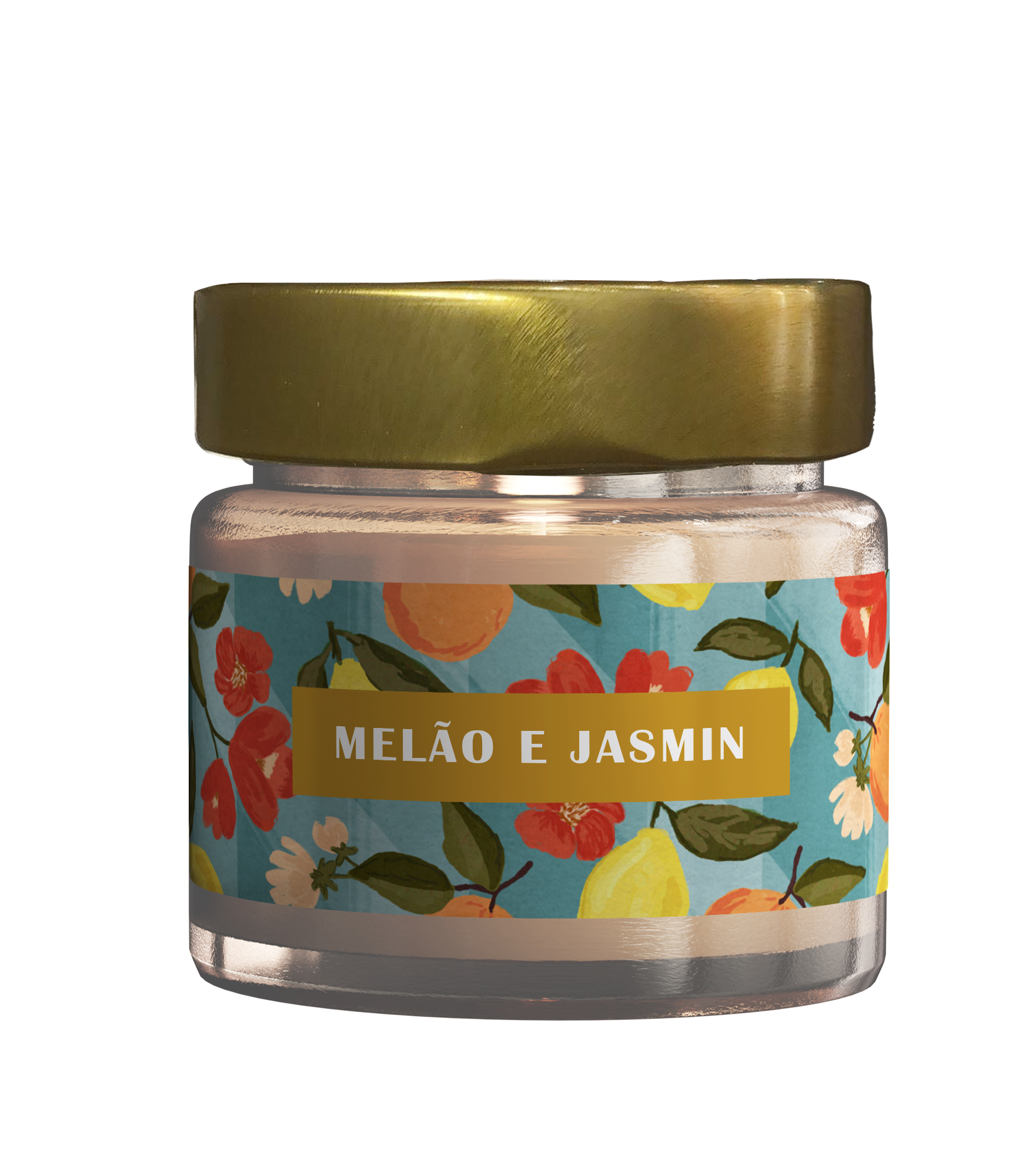 Vela Aromática Melão e Jasmin - Laranja Lima Itália