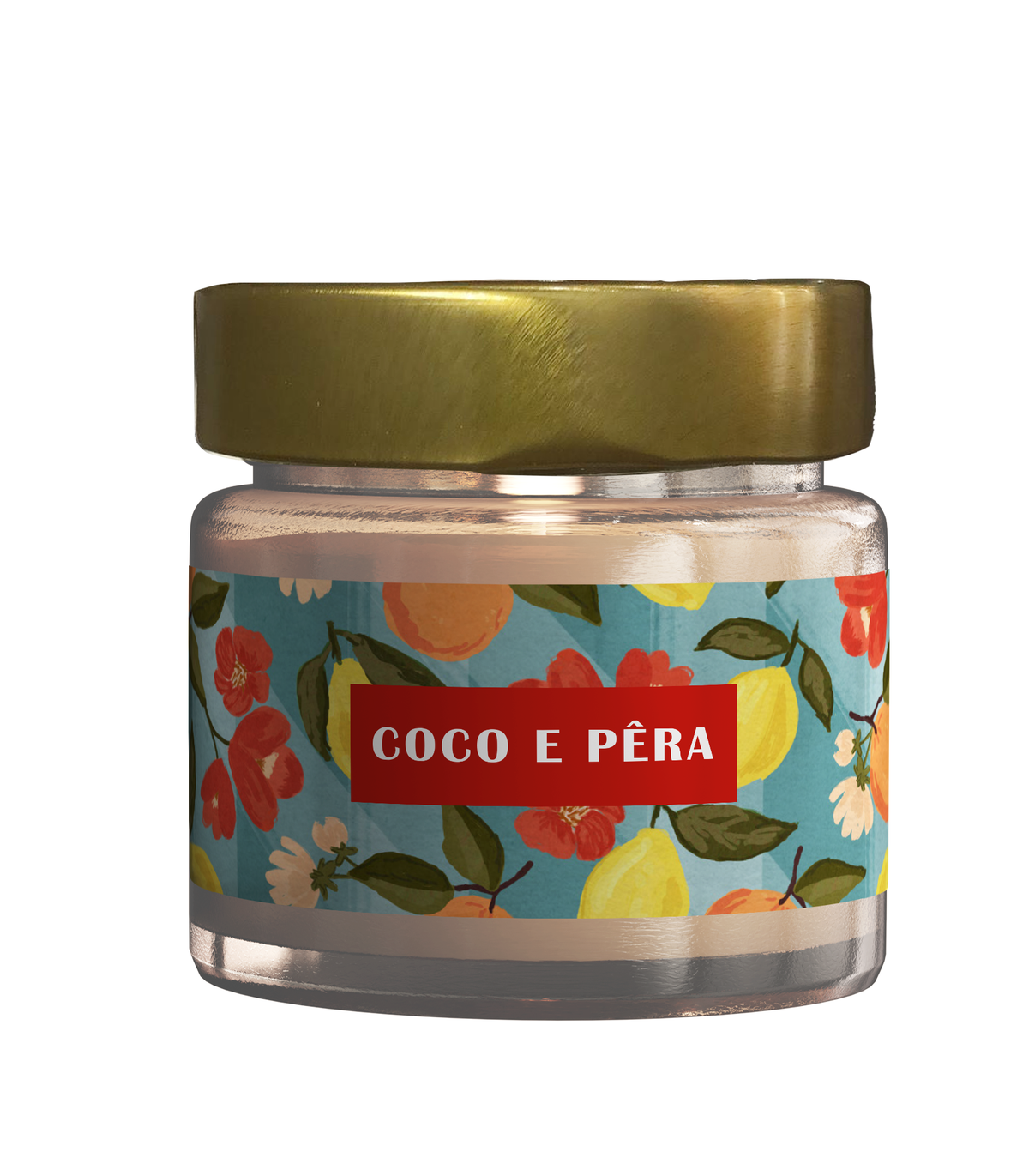 Vela Aromática Coco e Pera - Laranja Lima Itália