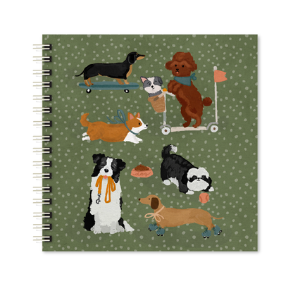 Scrapbook - Álbum de Fotos Cachorros Brincando