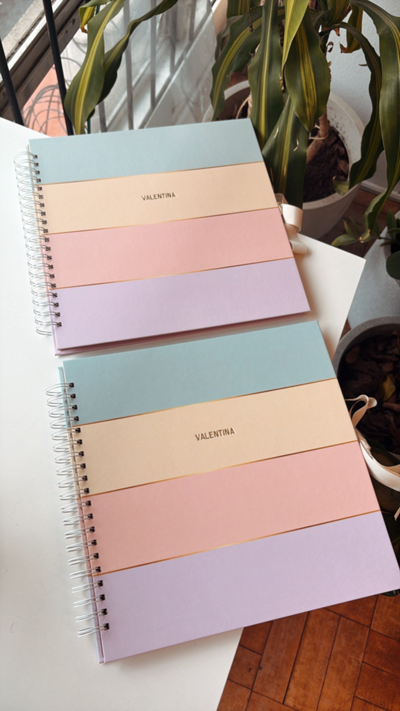 Scrapbook - Álbum de Fotos Listrado Candy Colors