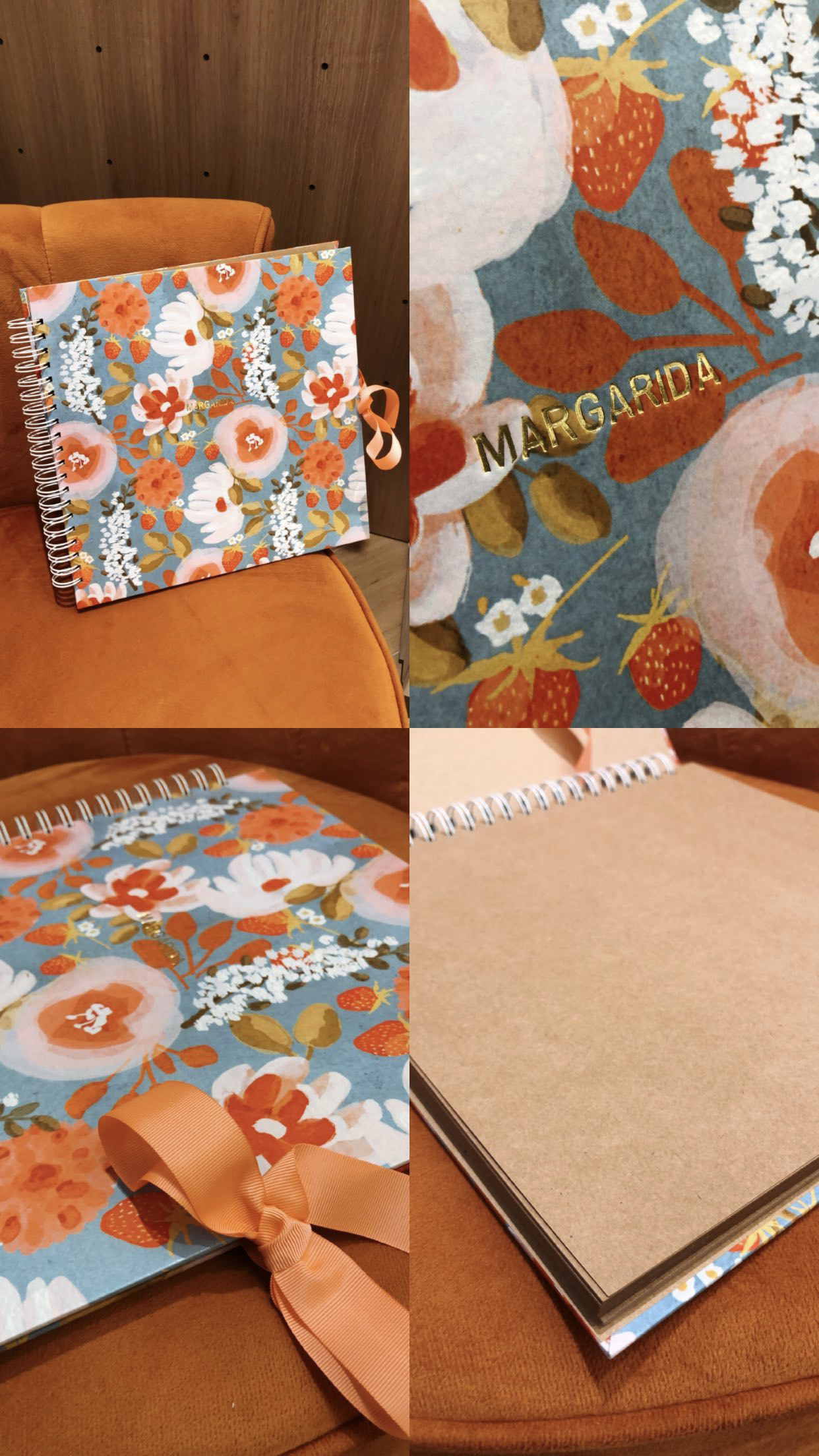 Scrapbook - Álbum de Fotos Jardim