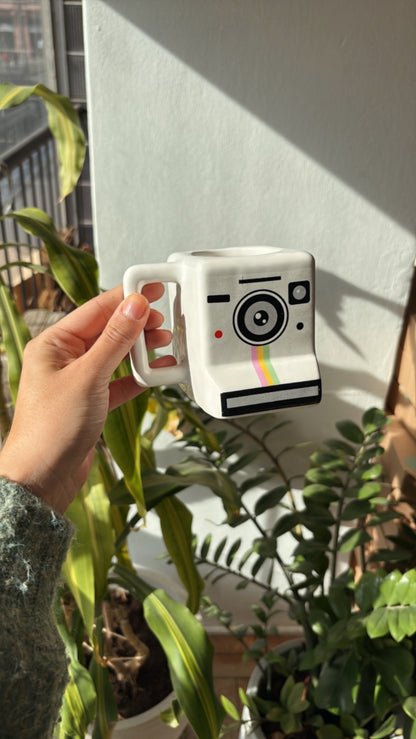 Caneca de Porcelana Polaroid