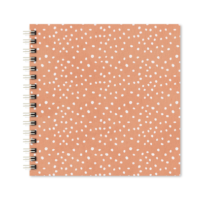 Scrapbook - Álbum de Fotos Poá Rosa Itália