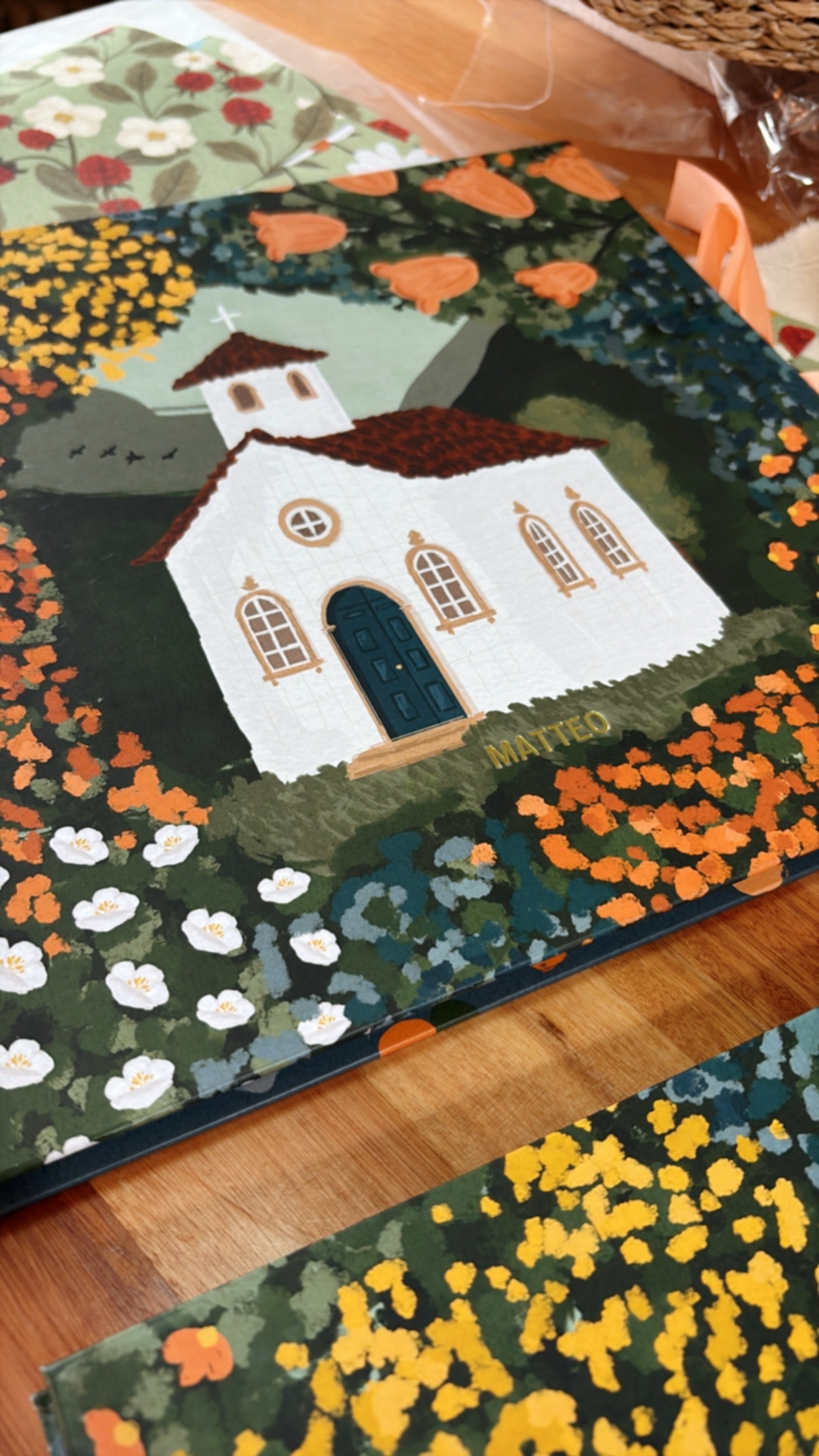 Scrapbook - Álbum de Fotos Igrejinha Serena