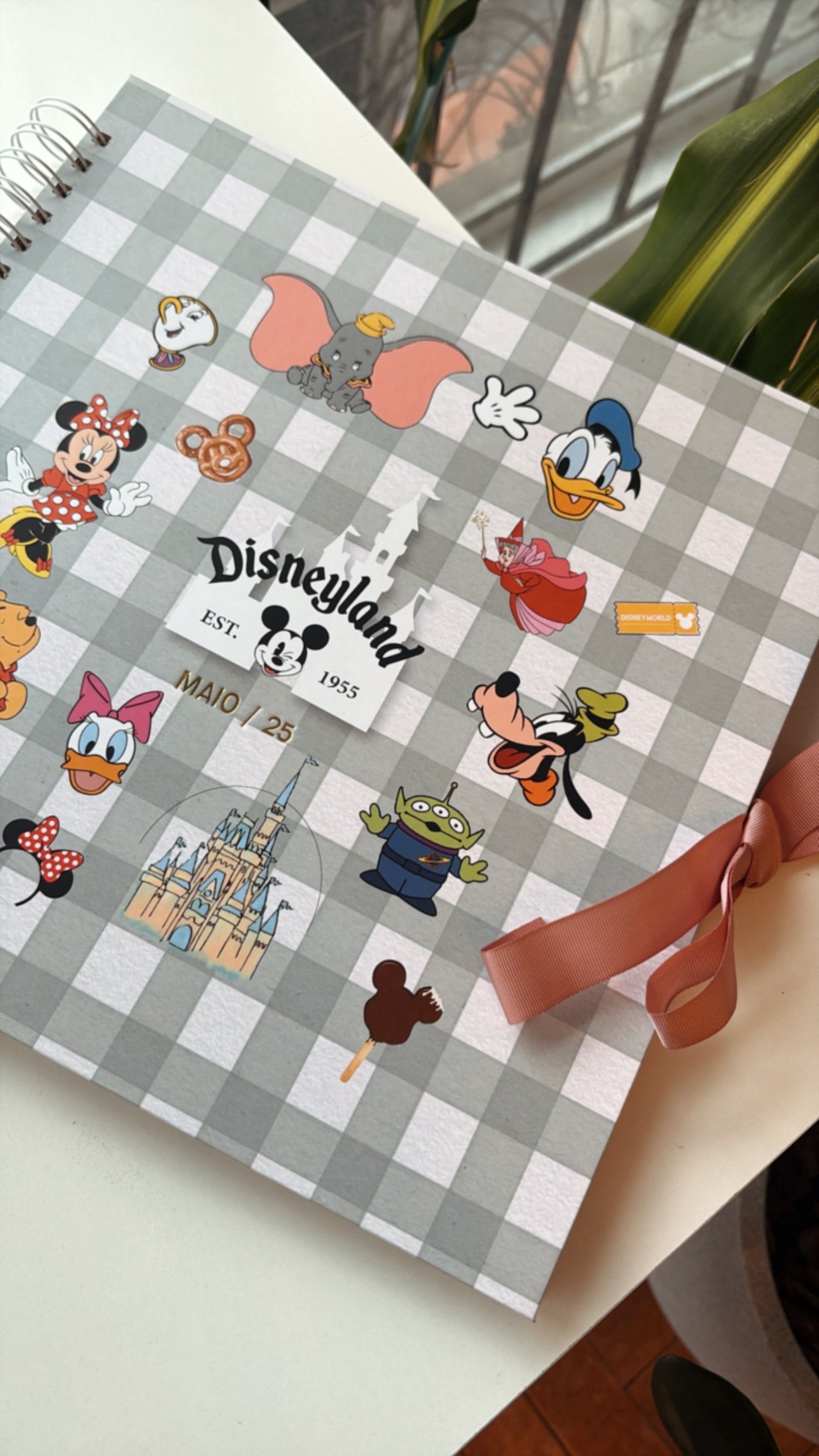 Scrapbook - Álbum de Fotos Disney