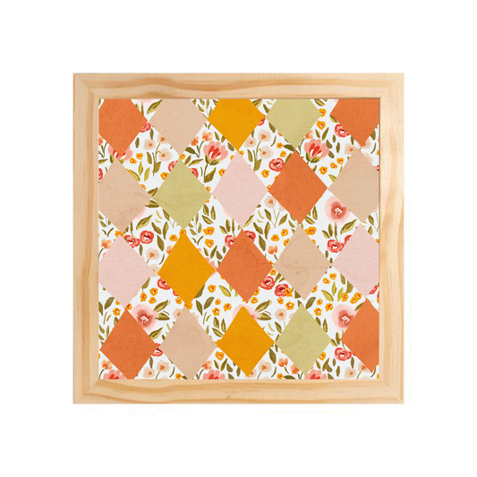 Quadro com moldura Pinus | Bandeirola