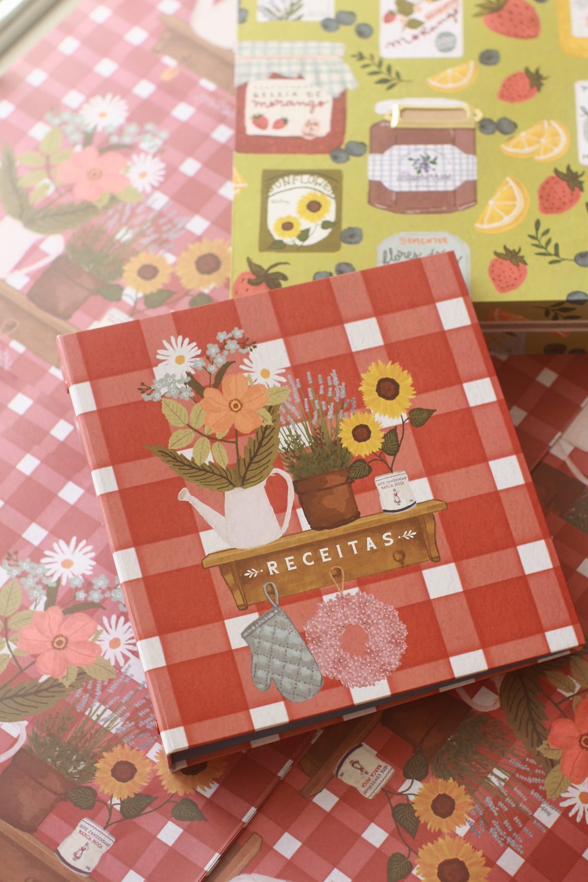 Livro de Receitas | Estampa Feira de Domingo