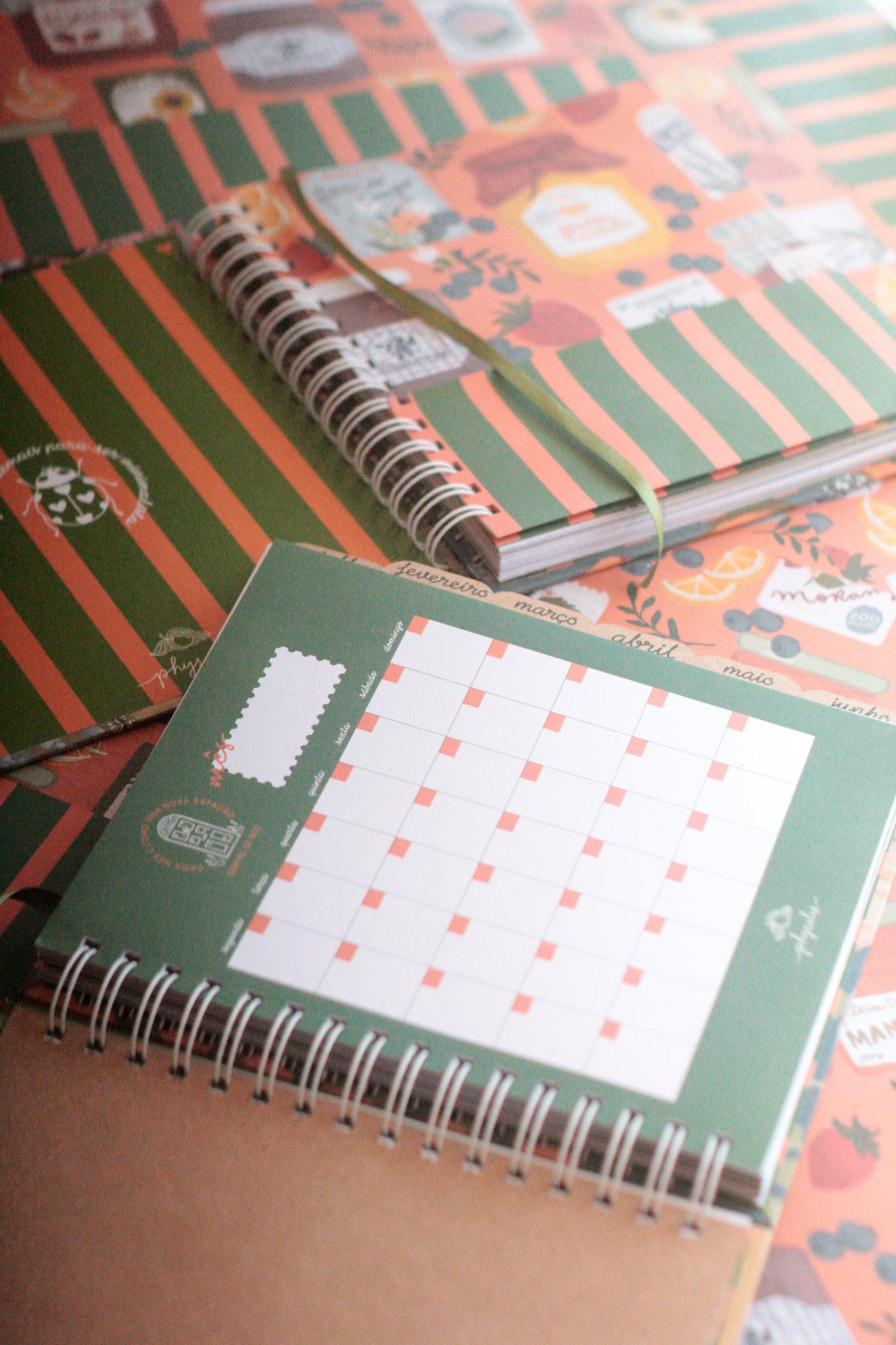 [PRÉ-VENDA] Planner 2026 não-datado | Hortênsias e Ronron