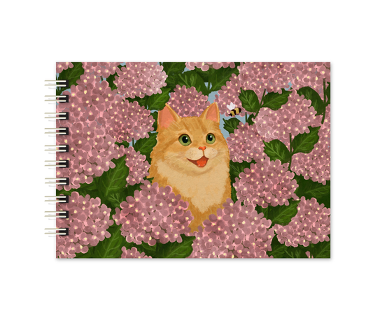 Scrapbookinho | Hortênsias e Ronron