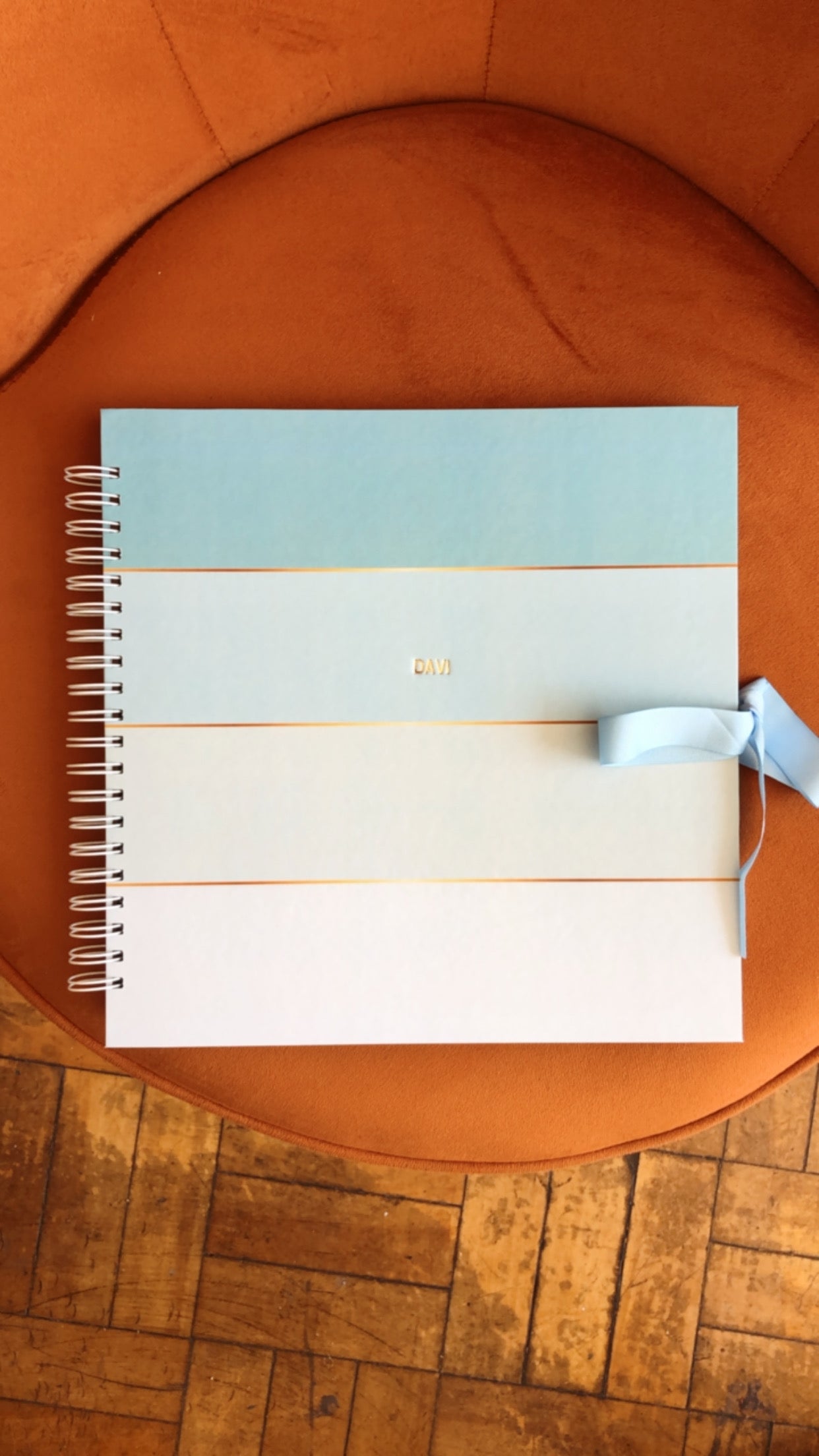 Scrapbook - Álbum de Fotos Listrado Candy Acqua