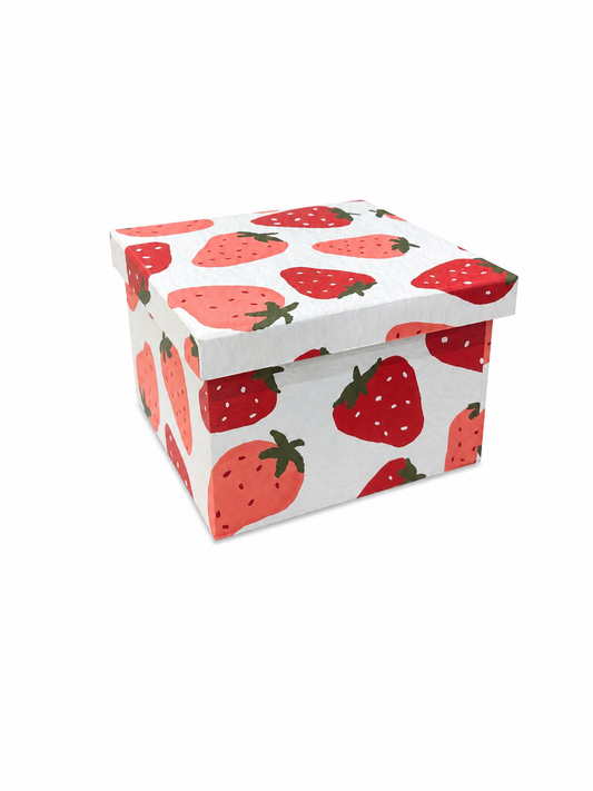 Caixa Quadrada | Strawberry SweetHeart COLEÇÃO DIA DOS NAMORADOS