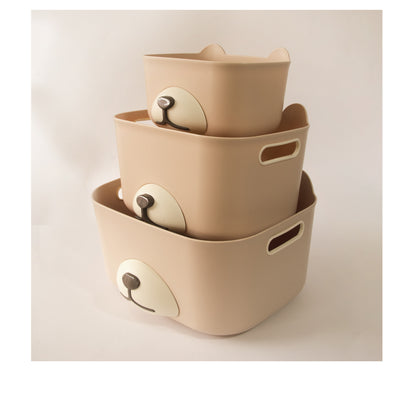 Cesto Organizador Teddy Rosa Chá | P+M+G