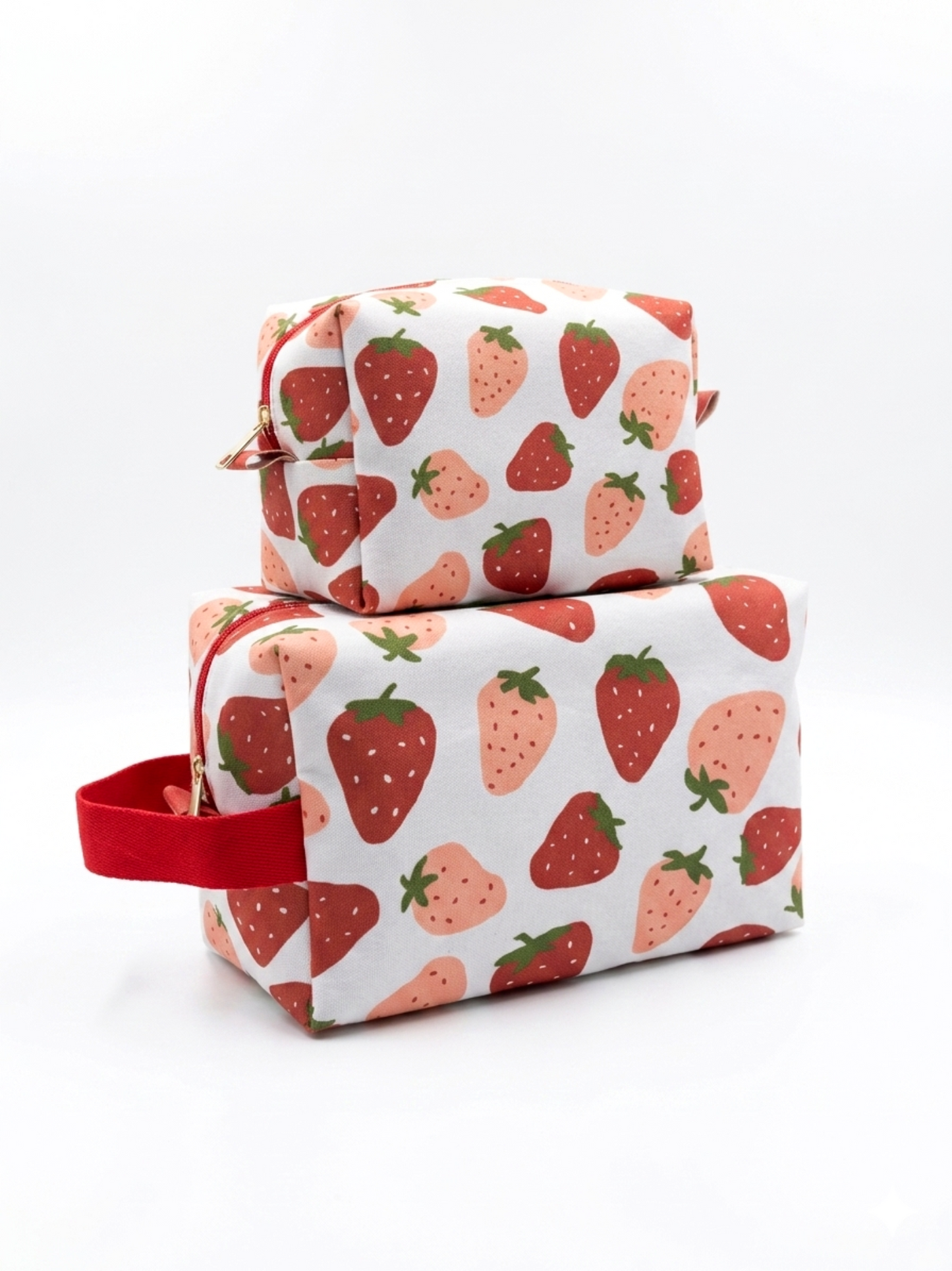 Conjunto Estojo + MAXI Nécessaire Strawberry SweetHeart| COLEÇÃO DIA DOS NAMORADOS