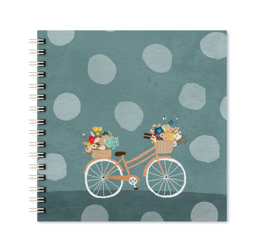 Scrapbook - Álbum de Fotos Bicicleta