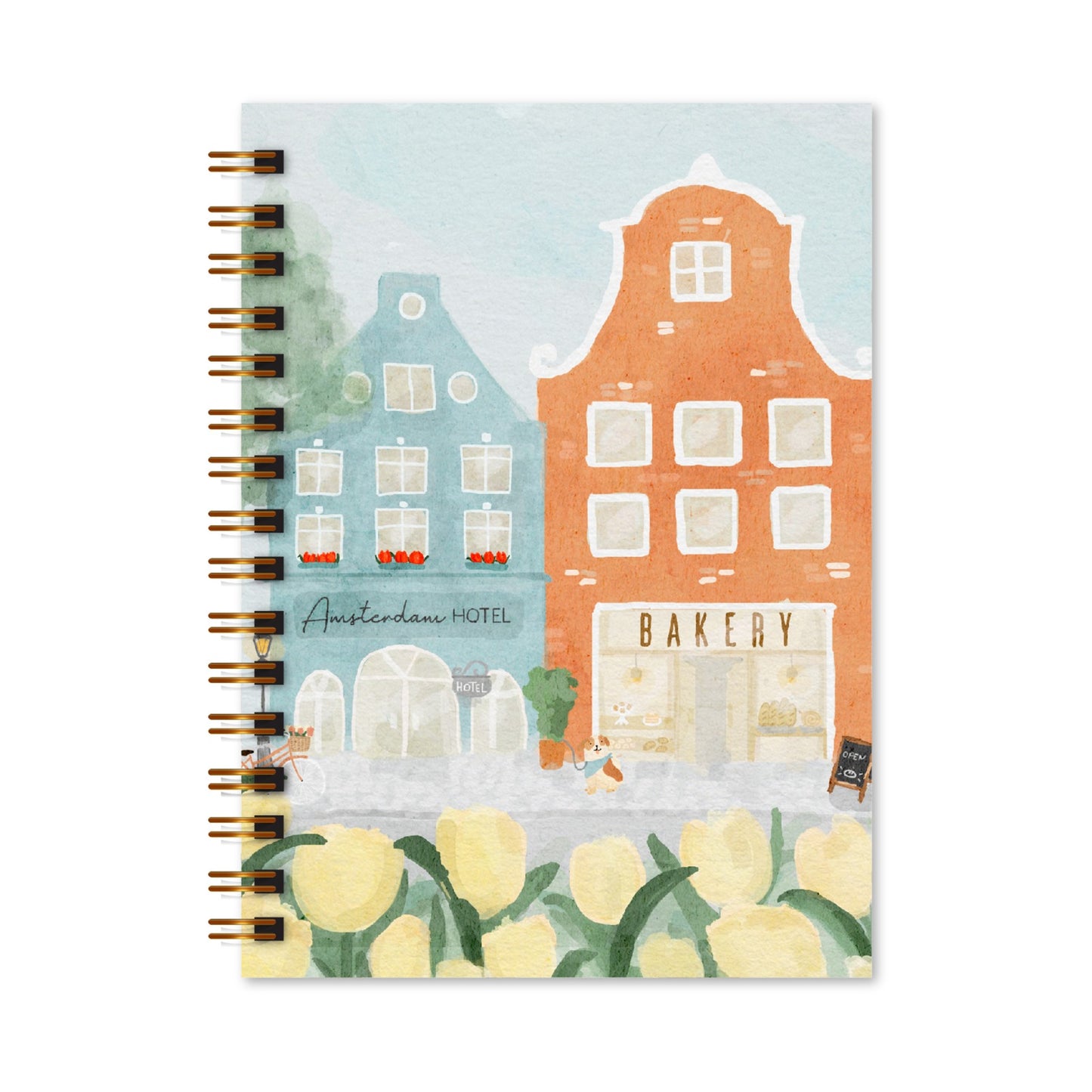 Caderno A5 Amsterdam